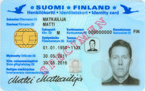 Finish identity card